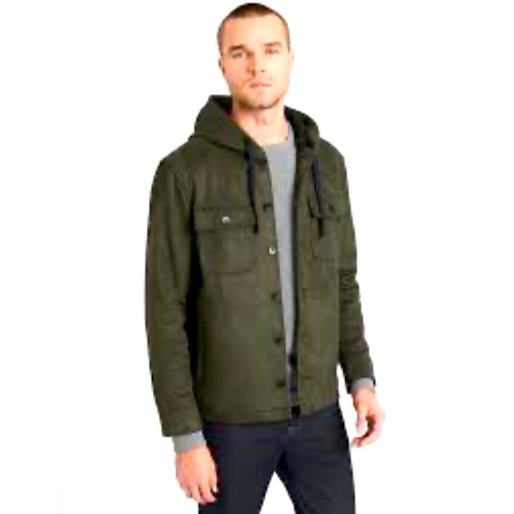 Banana Republic Olive Hooded Jacket